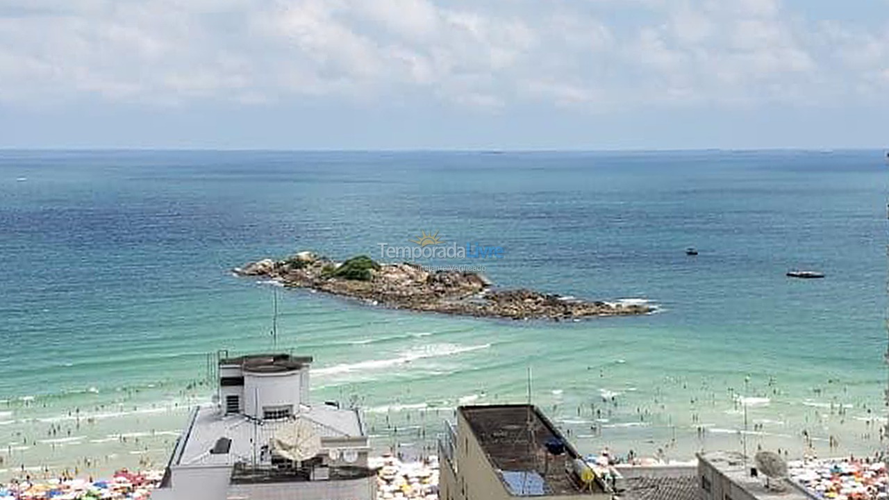 Apartamento para aluguel de temporada em Guarujá (Pitangueiras)