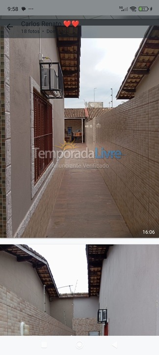 House for vacation rental in Itanhaém (Cibratel II)