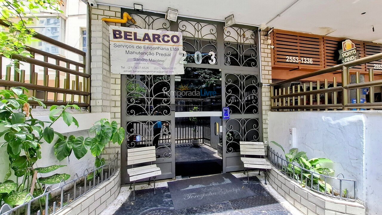 Apartamento para aluguel de temporada em Rio de Janeiro (Flamengo)