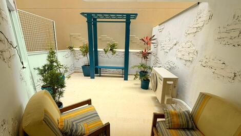 Alquiler de temporada en Ed. Tatiane: 2 habitaciones // terraza privada