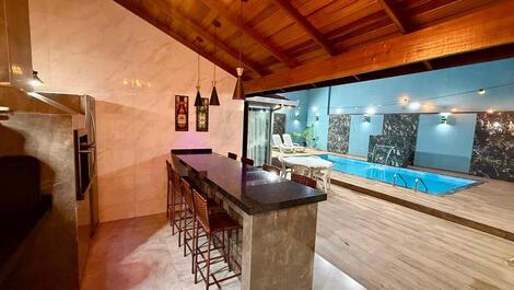 Amazing house with pool, one block from the beach, foosball table.