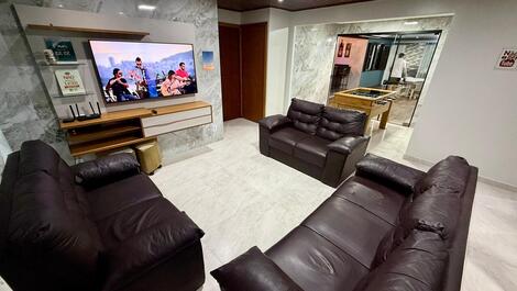 Amazing house with pool, one block from the beach, foosball table.