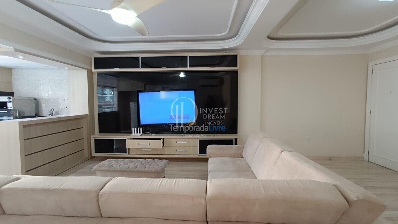 Apartamento para aluguel de temporada em Itapema (Meia Praia)