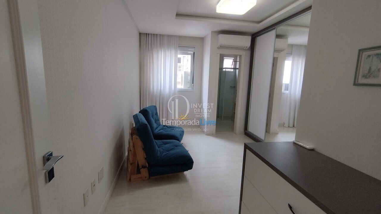 Apartment for vacation rental in Itapema (Meia Praia)