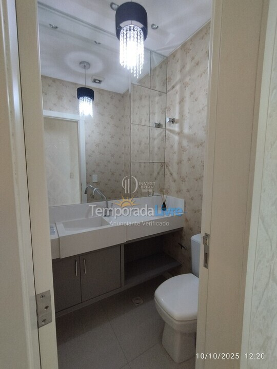 Apartment for vacation rental in Itapema (Meia Praia)