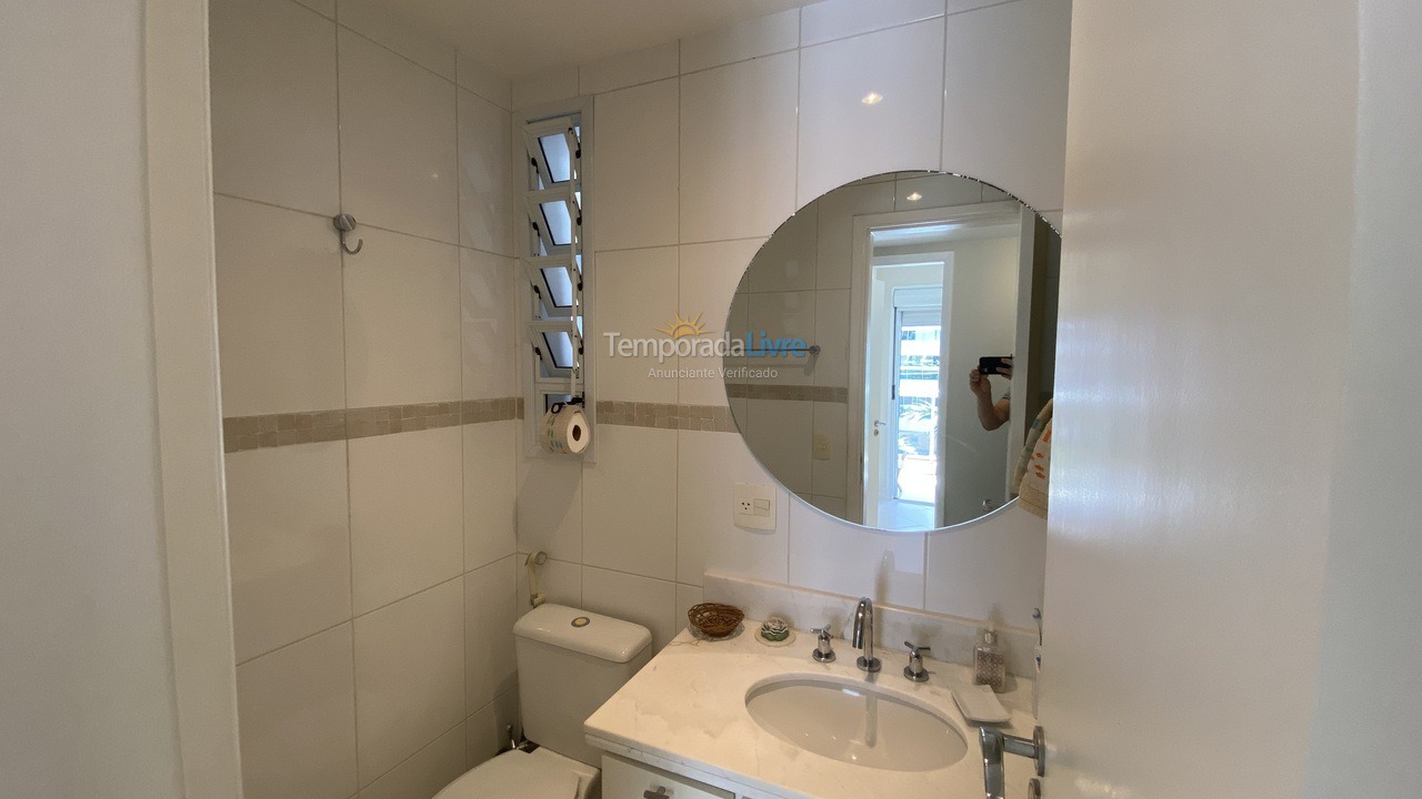 Apartamento para aluguel de temporada em Bertioga (Riviera de São Lourenço)