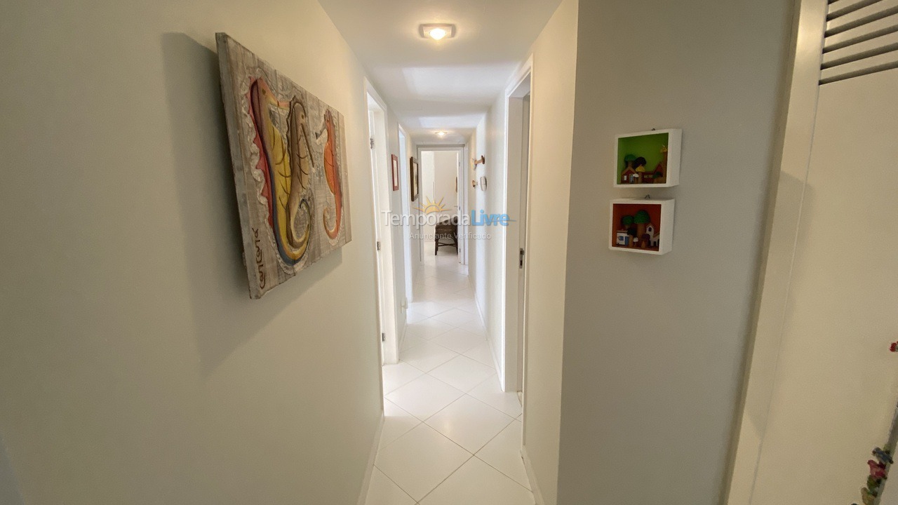 Apartamento para aluguel de temporada em Bertioga (Riviera de São Lourenço)