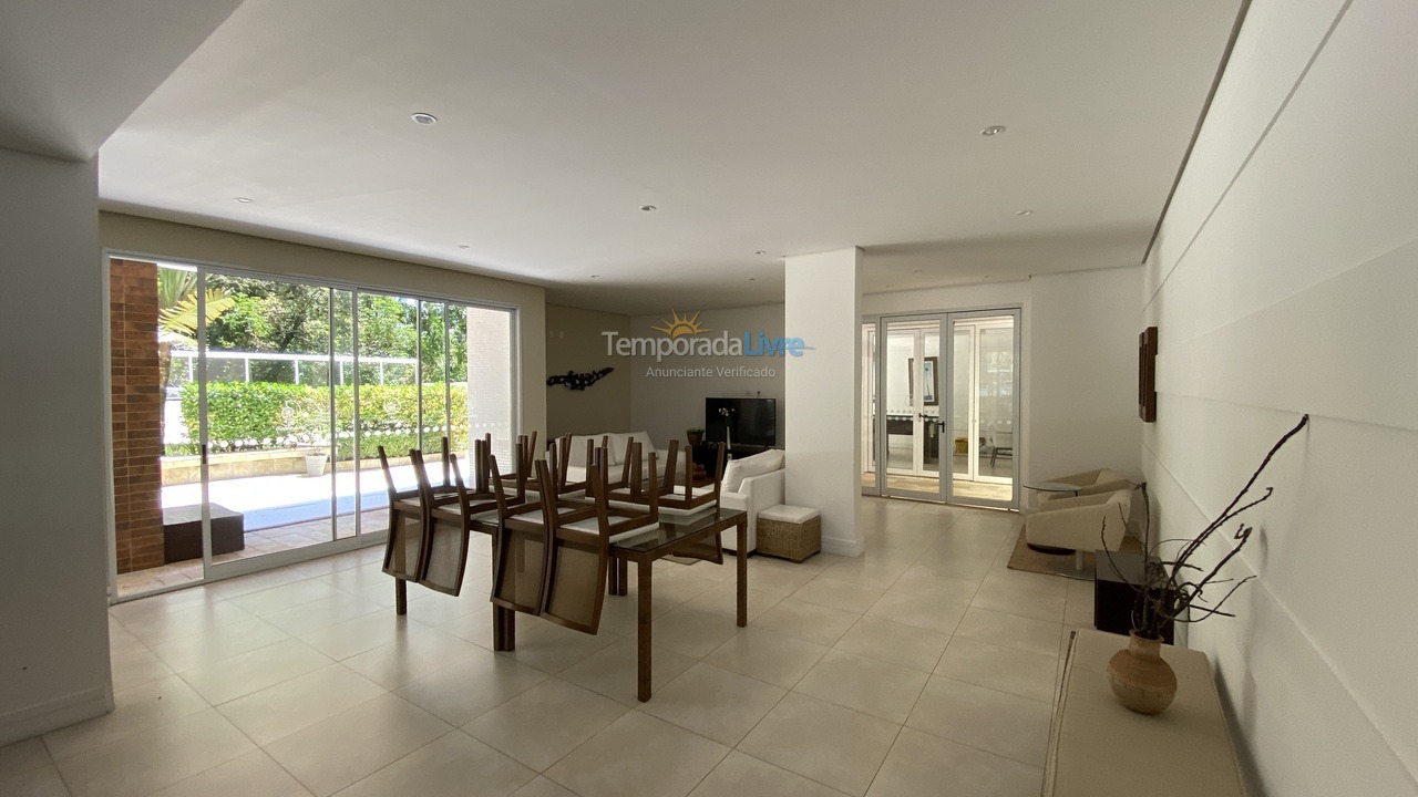 Apartamento para aluguel de temporada em Bertioga (Riviera de São Lourenço)