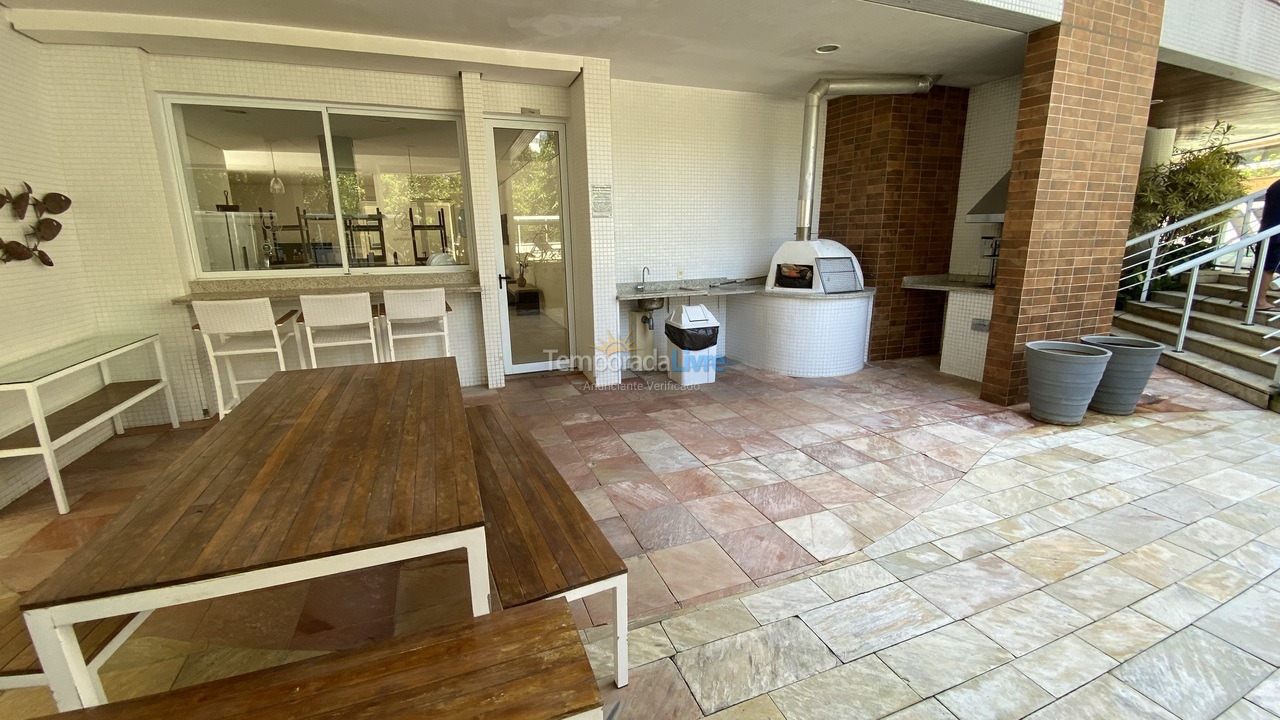 Apartamento para aluguel de temporada em Bertioga (Riviera de São Lourenço)