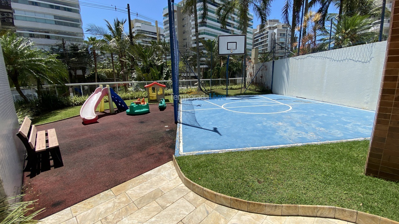 Apartamento para aluguel de temporada em Bertioga (Riviera de São Lourenço)