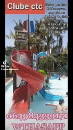 CALDAS NOVAS ALUGA ANEXO AO CLUBE CTC $100 DIA p 7pessoas