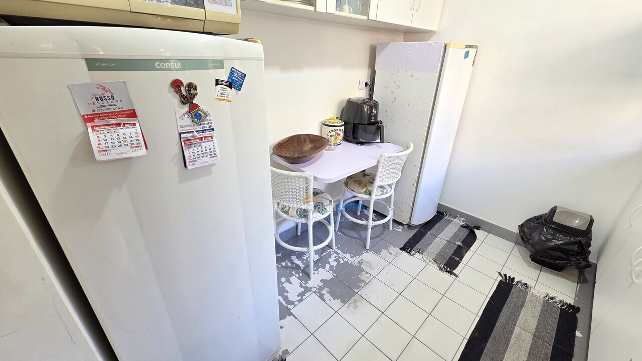 Apartamento para aluguel de temporada em Guarujá (Enseada)