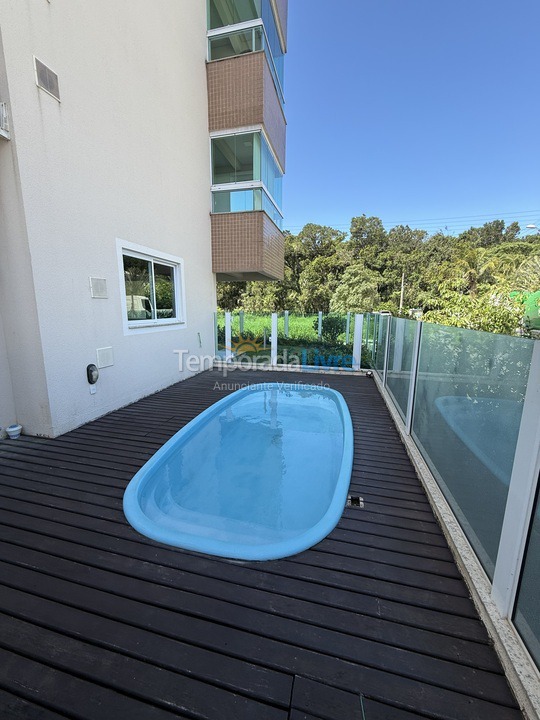 Apartamento para alquiler de vacaciones em Governador Celso Ramos (Praia de Palmas)