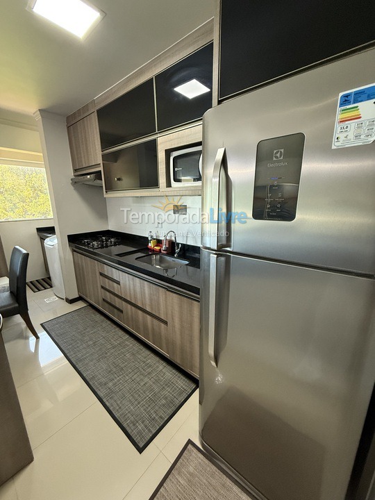 Apartamento para alquiler de vacaciones em Governador Celso Ramos (Praia de Palmas)