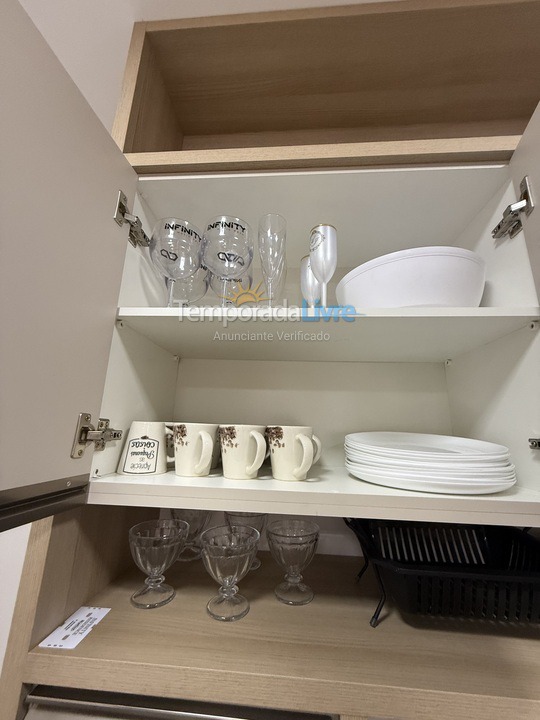 Apartamento para alquiler de vacaciones em Governador Celso Ramos (Palmas)