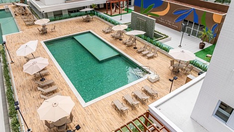 Apartamento para alugar em Guarujá - Astúrias