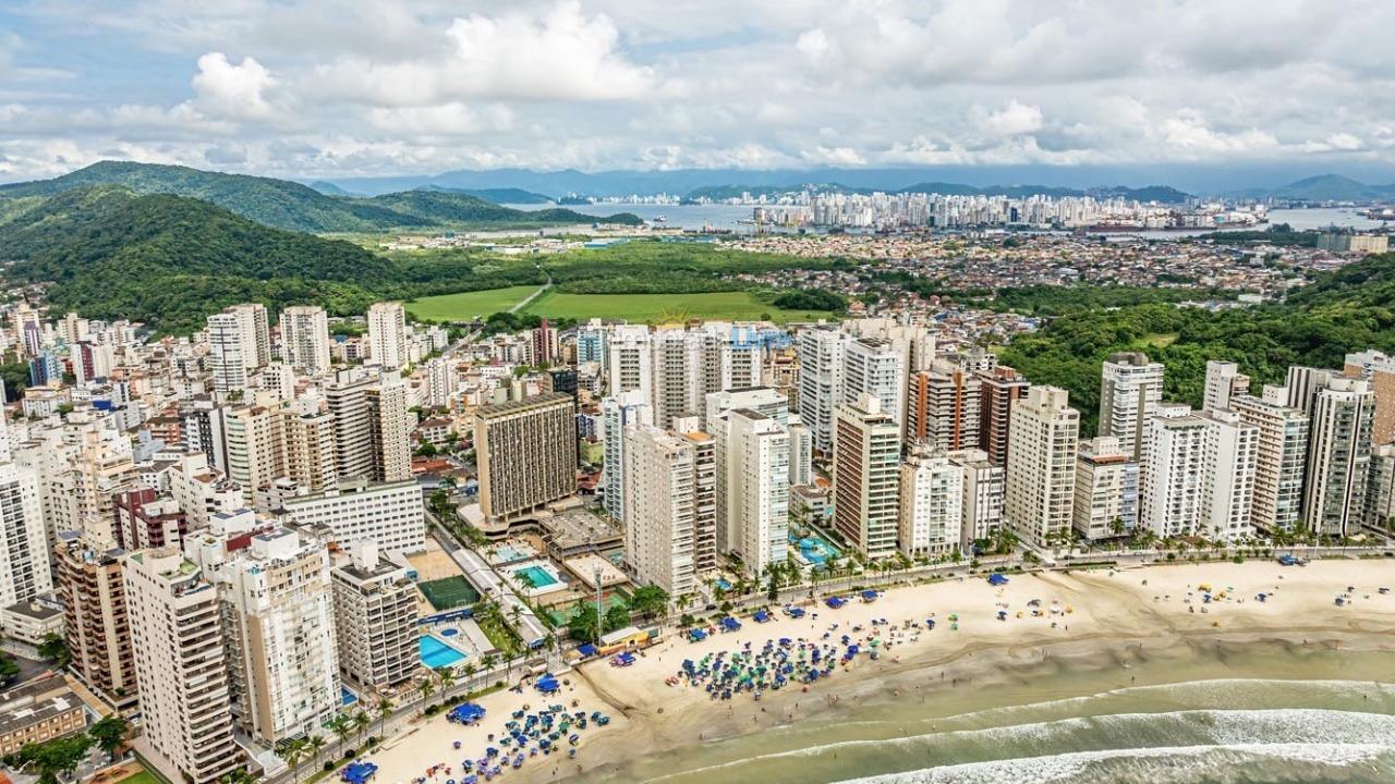 Apartamento para aluguel de temporada em Guarujá (Astúrias)