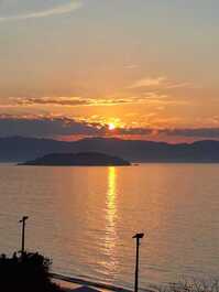 Belíssimo por do sol