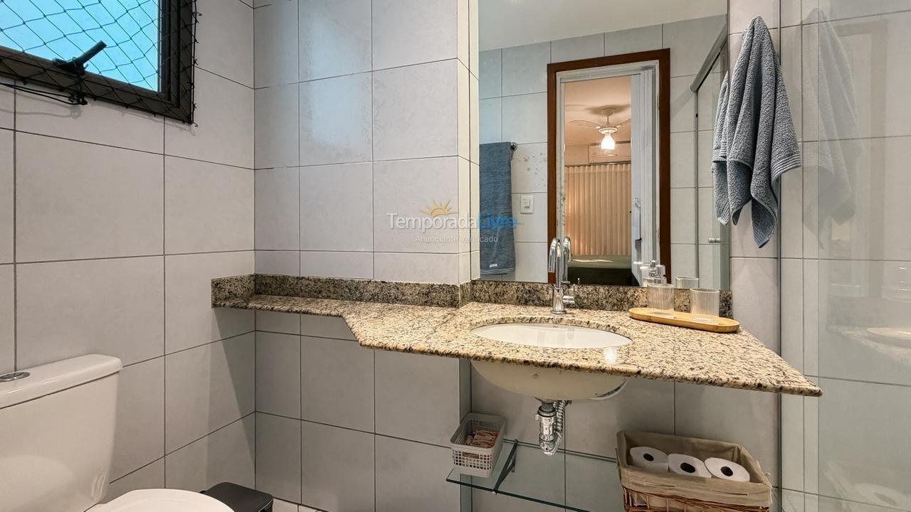 Apartamento para alquiler de vacaciones em Vila Velha (Praia da Costa)