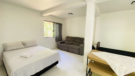 Ferrugem Green Village II apartment with kitchen near the beach