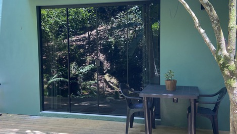 Ferrugem Green Village II apartment with kitchen near the beach