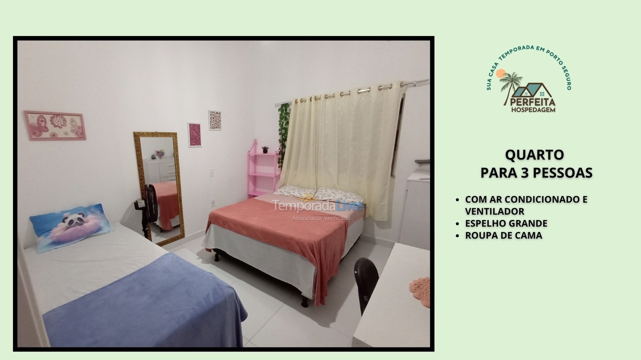 Apartamento para aluguel de temporada em Porto Seguro (Praia de Taperapuan)