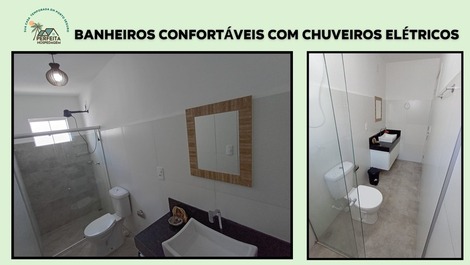 Banheiros conforttaveis 