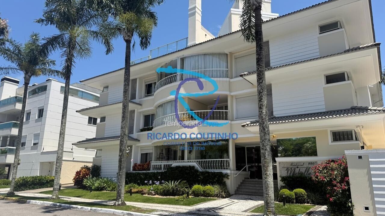 Apartamento para aluguel de temporada em Florianopolis (Jurerê Internacional)