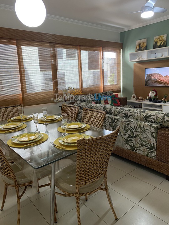 Apartamento para aluguel de temporada em Guarujá (Enseada)