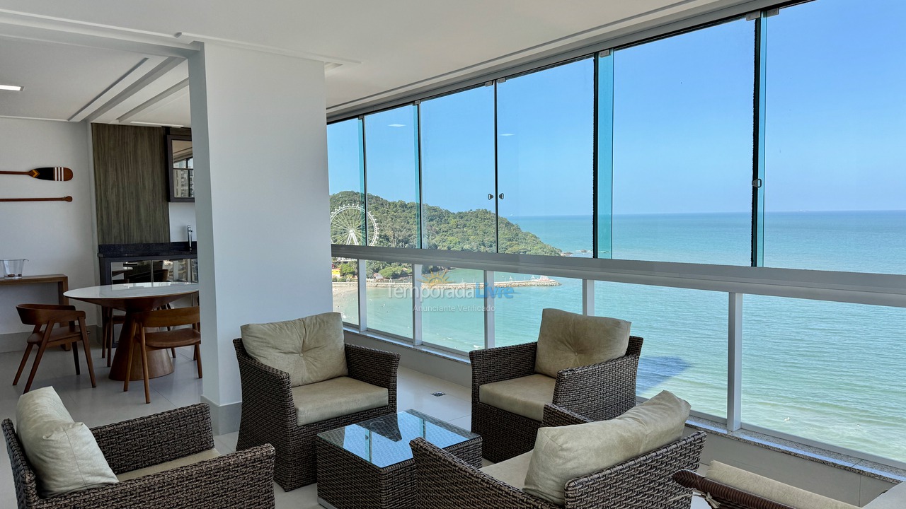 Apartamento para aluguel de temporada em Balneário Camboriú (Praia Central)