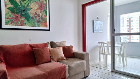 Porta de entrada para a sacada.