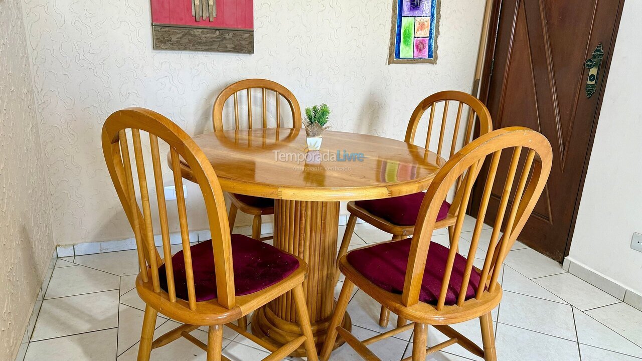 Apartment for vacation rental in Praia Grande (Vila Mirim)