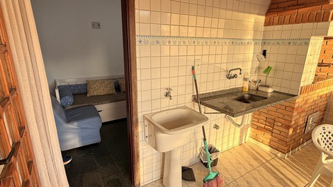 Duplex c/piscina Itagua 1km da Praia Grande