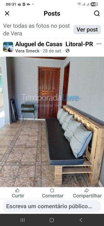 House for vacation rental in Guaratuba (Cohapar)