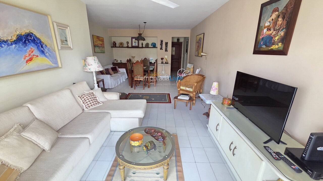 Apartamento para alquiler de vacaciones em Guarujá (Pitangueiras)