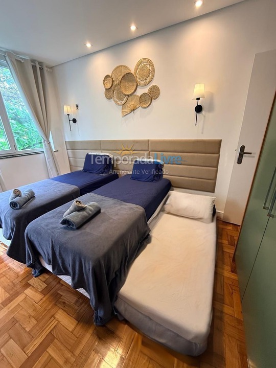 Apartamento para aluguel de temporada em Rio de Janeiro (Leblon)