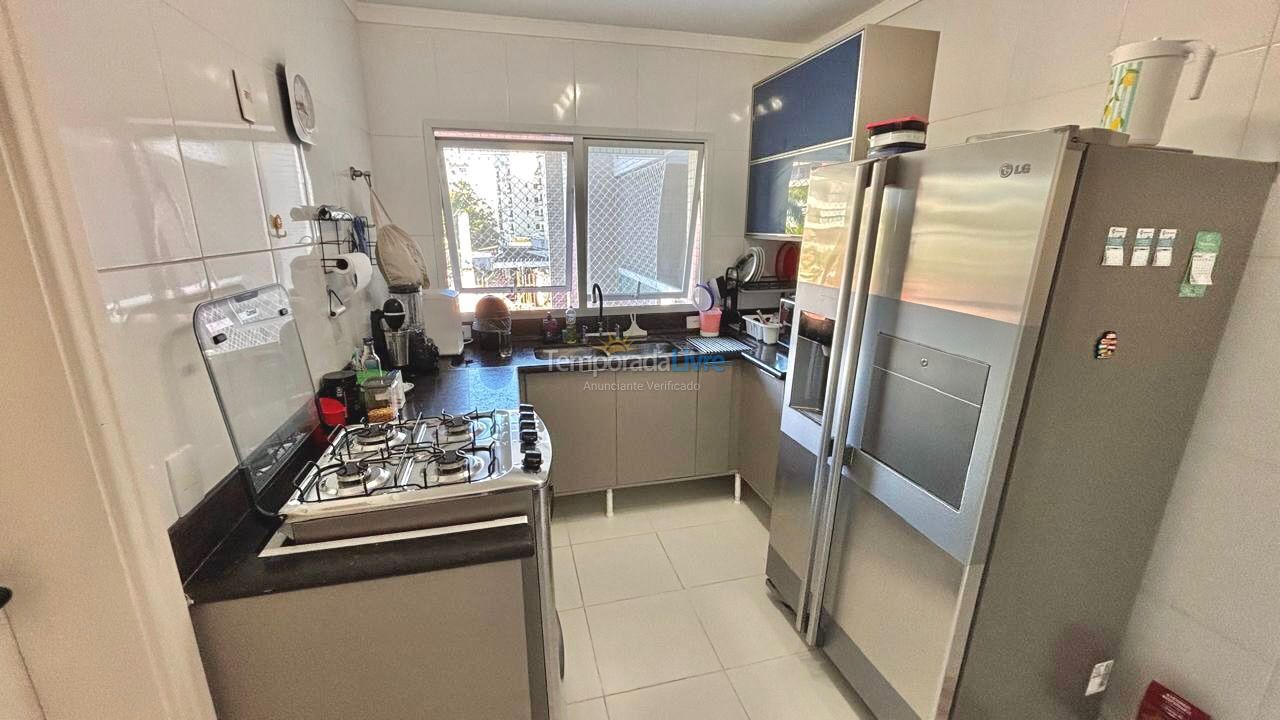 Apartamento para aluguel de temporada em Bertioga (Riviera de São Lourenço)