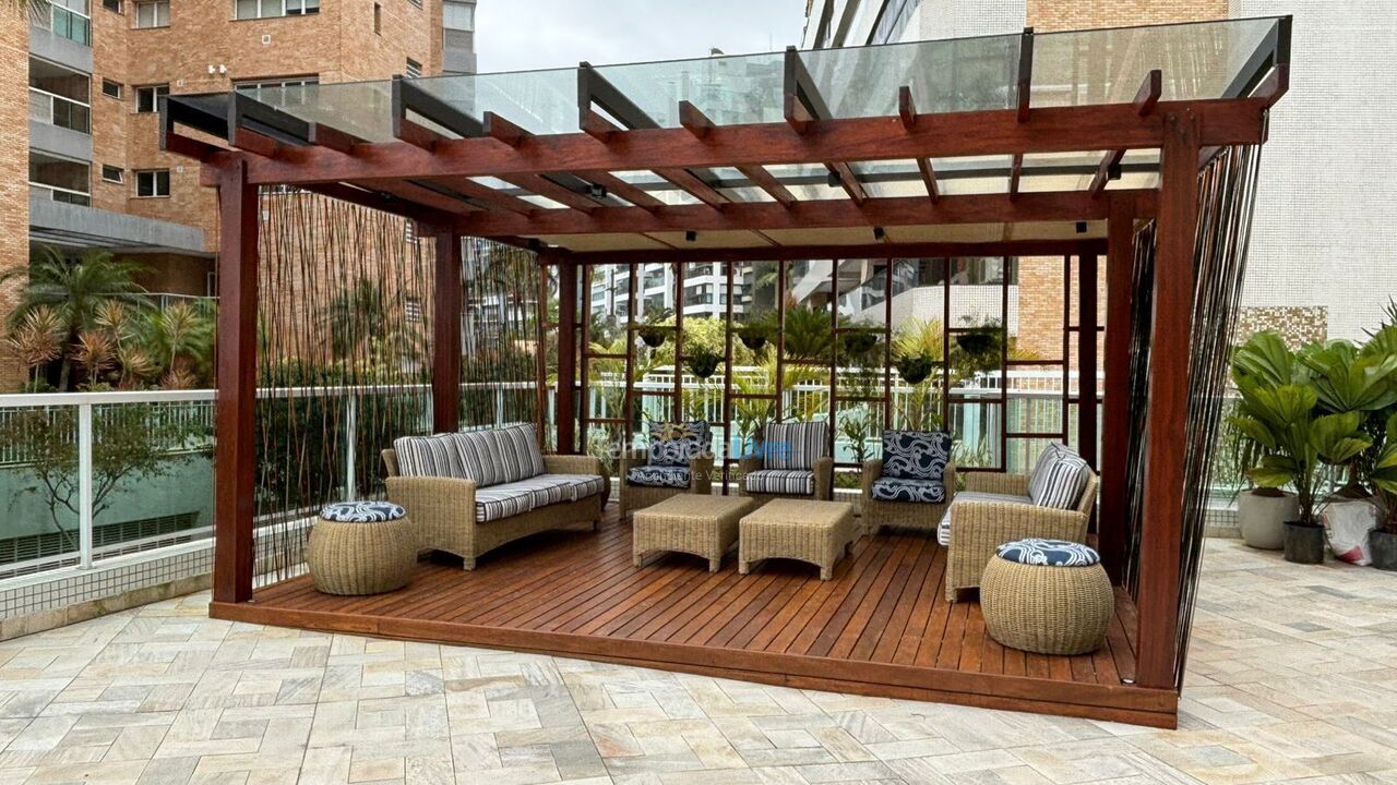 Apartamento para aluguel de temporada em Bertioga (Riviera de São Lourenço)