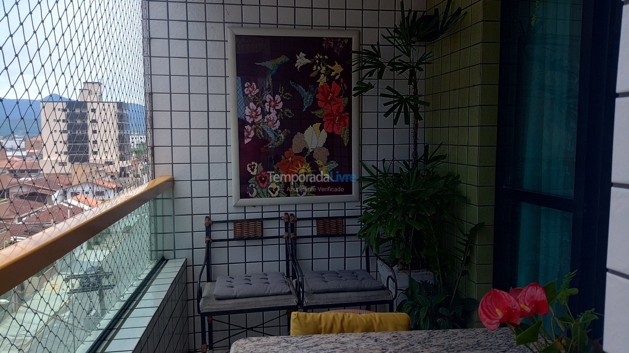 Apartamento para aluguel de temporada em Praia Grande (Vila Tupi)