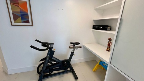 Hermosa vista al mar en Perequê (Porto Belo) para 8 personas.