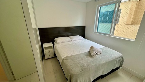 Hermosa vista al mar en Perequê (Porto Belo) para 8 personas.