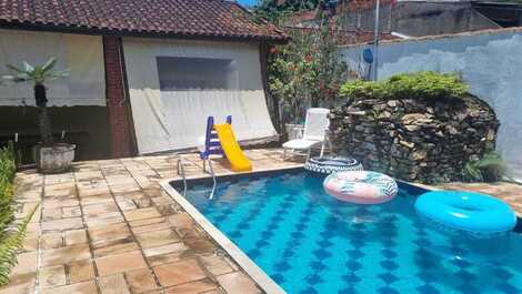 Home cozy and spacious beach for families