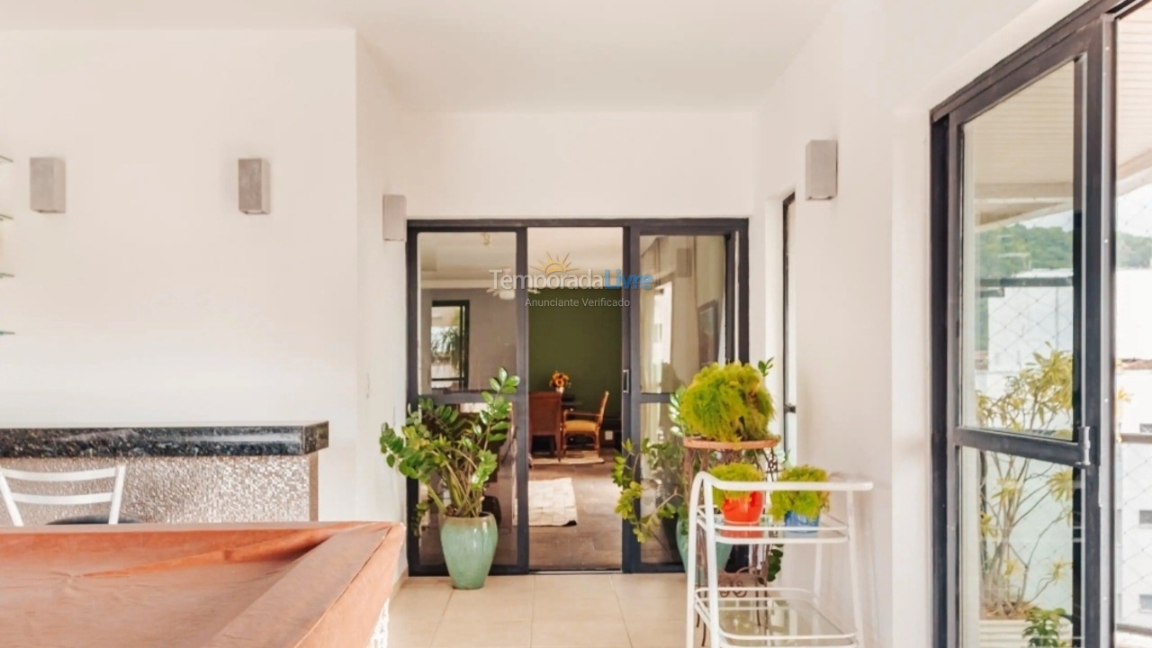 Apartamento para aluguel de temporada em Guarujá (Enseada)