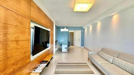 Enseada - Gourmet Balcony - Sea View - 2 Parking Spaces - 50 Meters from the Beach