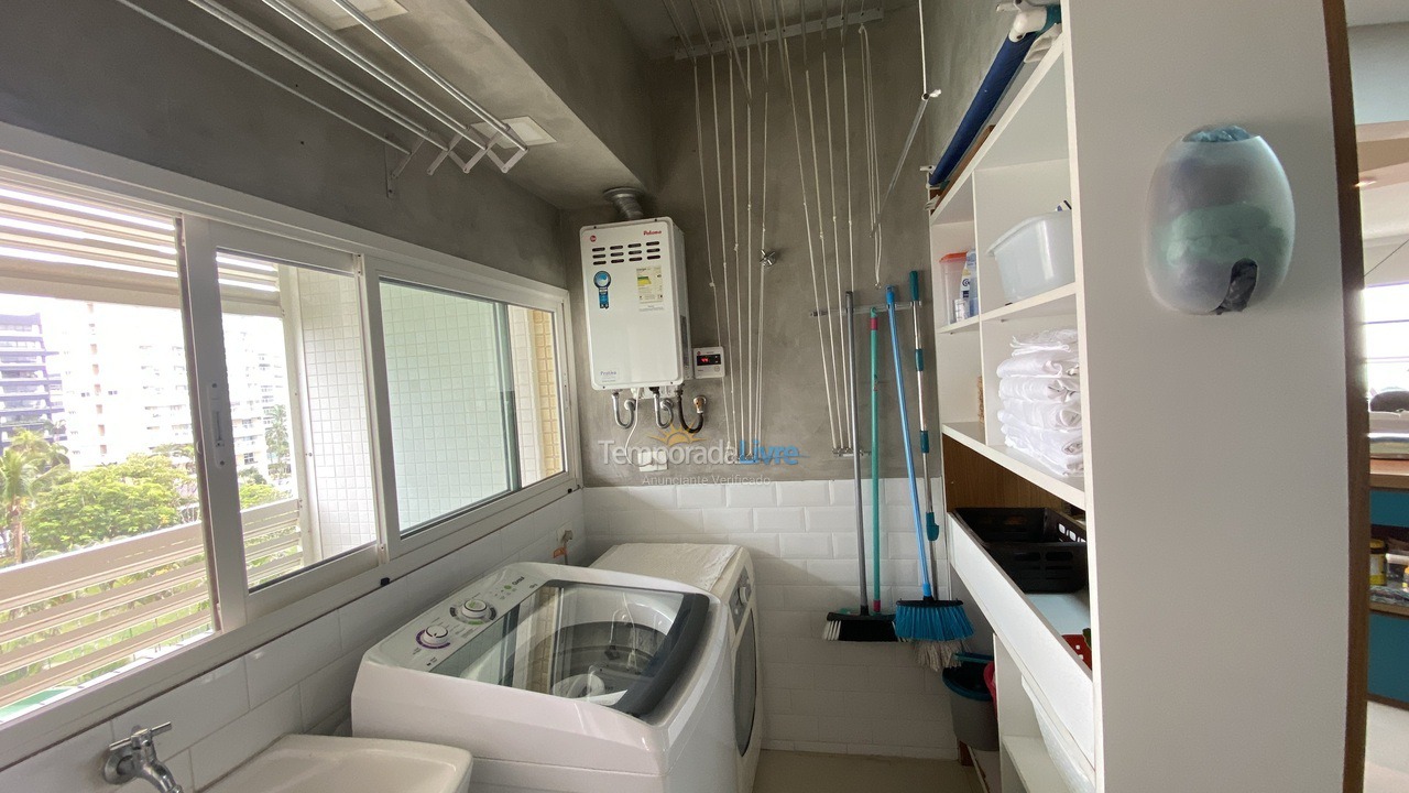 Apartamento para aluguel de temporada em Bertioga (Riviera de São Lourenço)