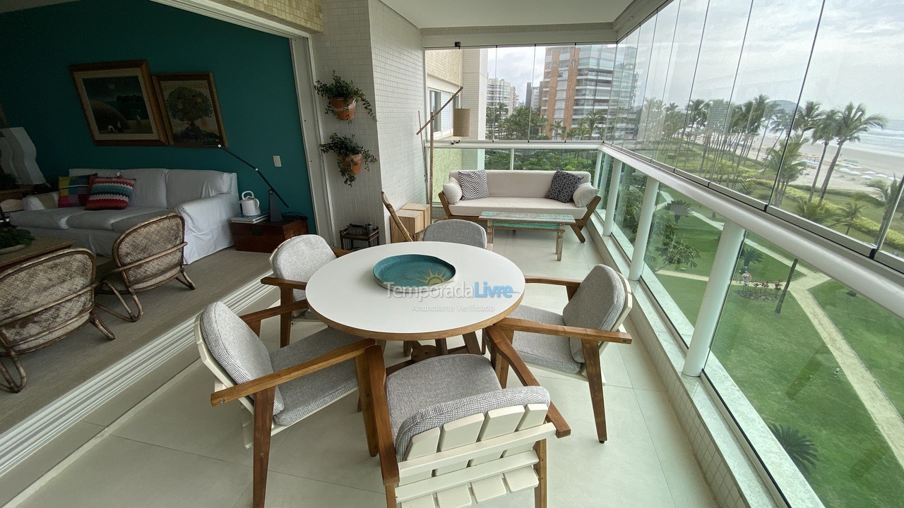 Apartamento para aluguel de temporada em Bertioga (Riviera de São Lourenço)