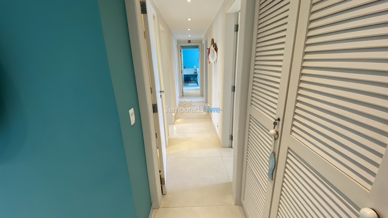 Apartamento para aluguel de temporada em Bertioga (Riviera de São Lourenço)