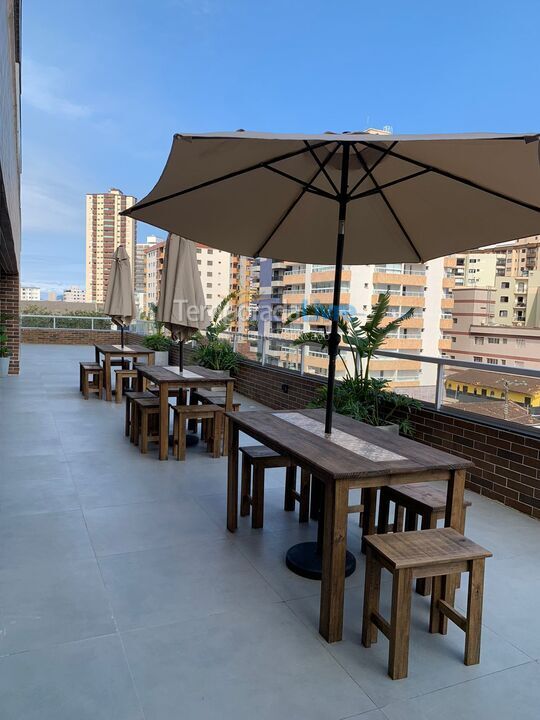 Apartamento para aluguel de temporada em Praia Grande (Praia do Caiçara)