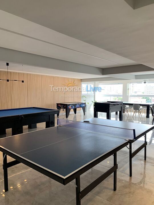 Apartamento para aluguel de temporada em Praia Grande (Praia do Caiçara)