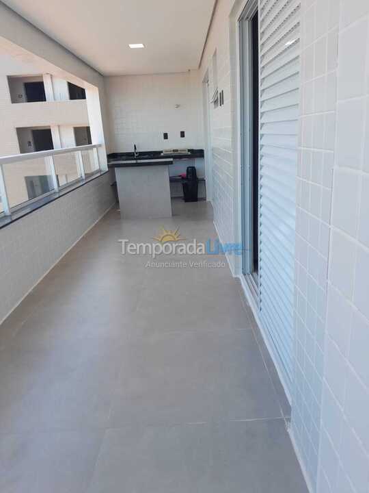 Apartamento para aluguel de temporada em Praia Grande (Praia do Caiçara)